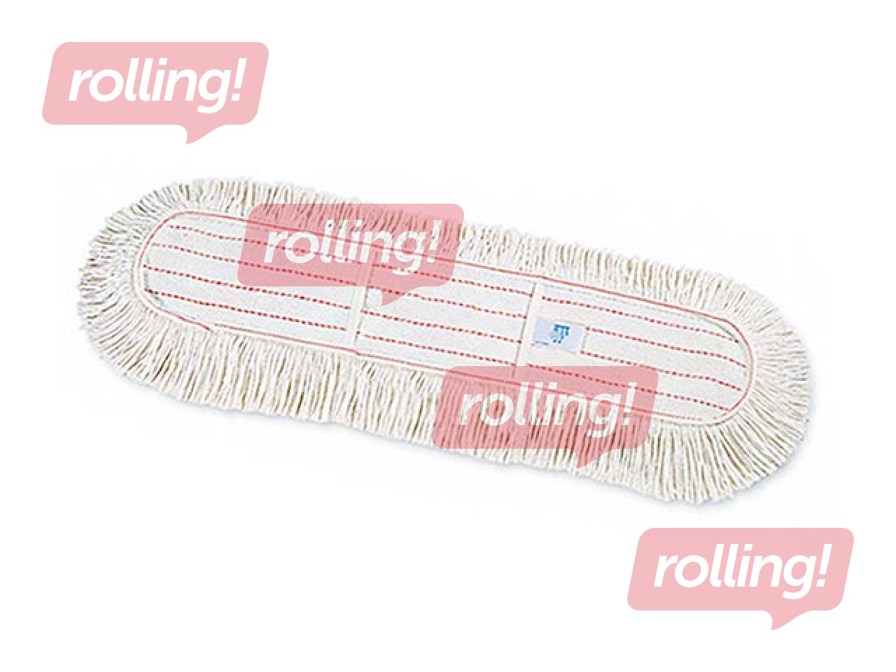 Cotton mop with pockets, 60 cm