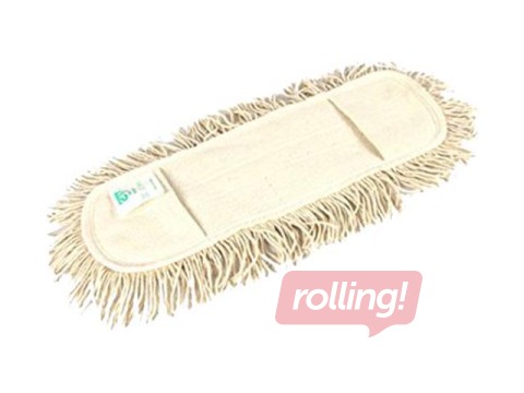 Cotton mop with pockets, 40 cm