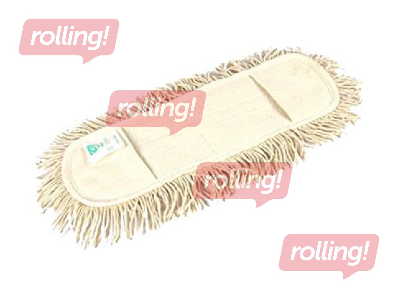 Cotton mop with pockets, 40 cm