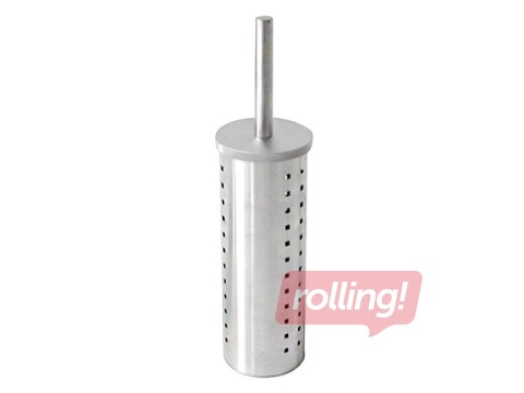 Toilet brush with holder Toro, metalic