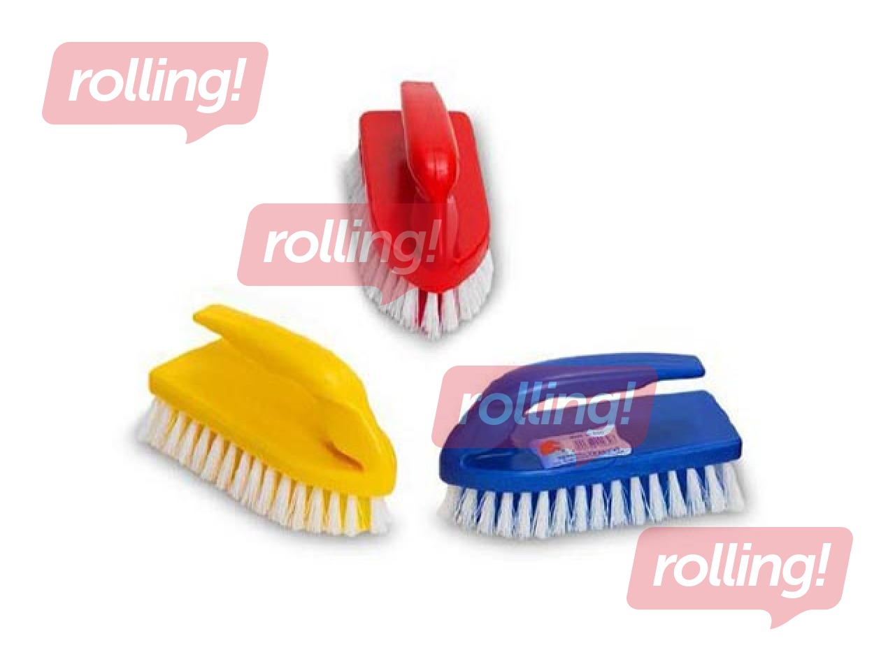Brush Ferrino with open handle, various colours