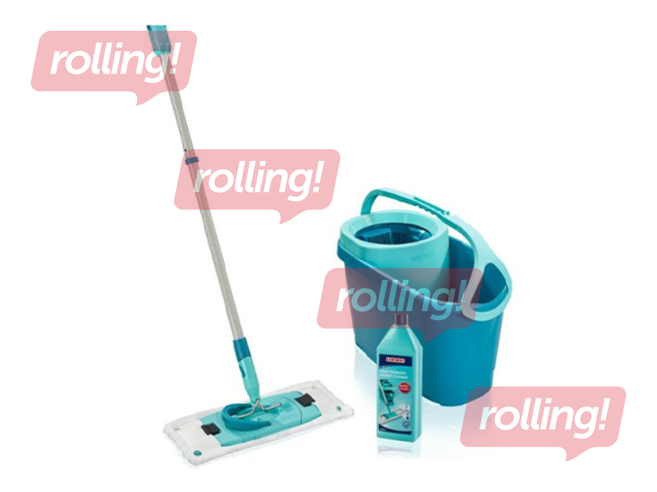 OUT Põrandapuhastuskomplekt Leifheit, Clean Twist M Ergo+Power Cleaner 1l