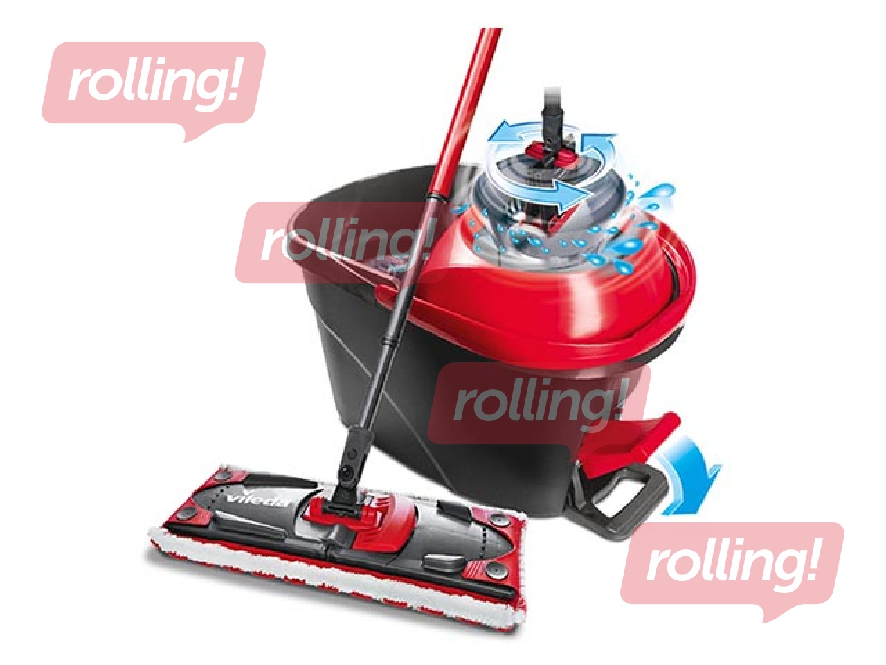 Põrandapuhastuskomplekt Vileda EasyWring, Ultramat+Ämber
