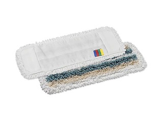 Multi-fiber mop with pockets, 40cm