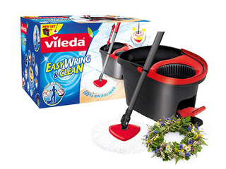 Põrandapuhastuskomplekt Vileda EasyWring, Ultramat+Ämber +Jaanipäeva kingitus!
