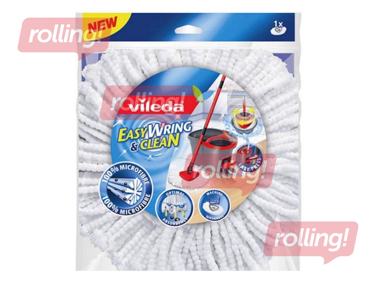 Täitemopp Vileda Easy Wring & Clean, 1 tk