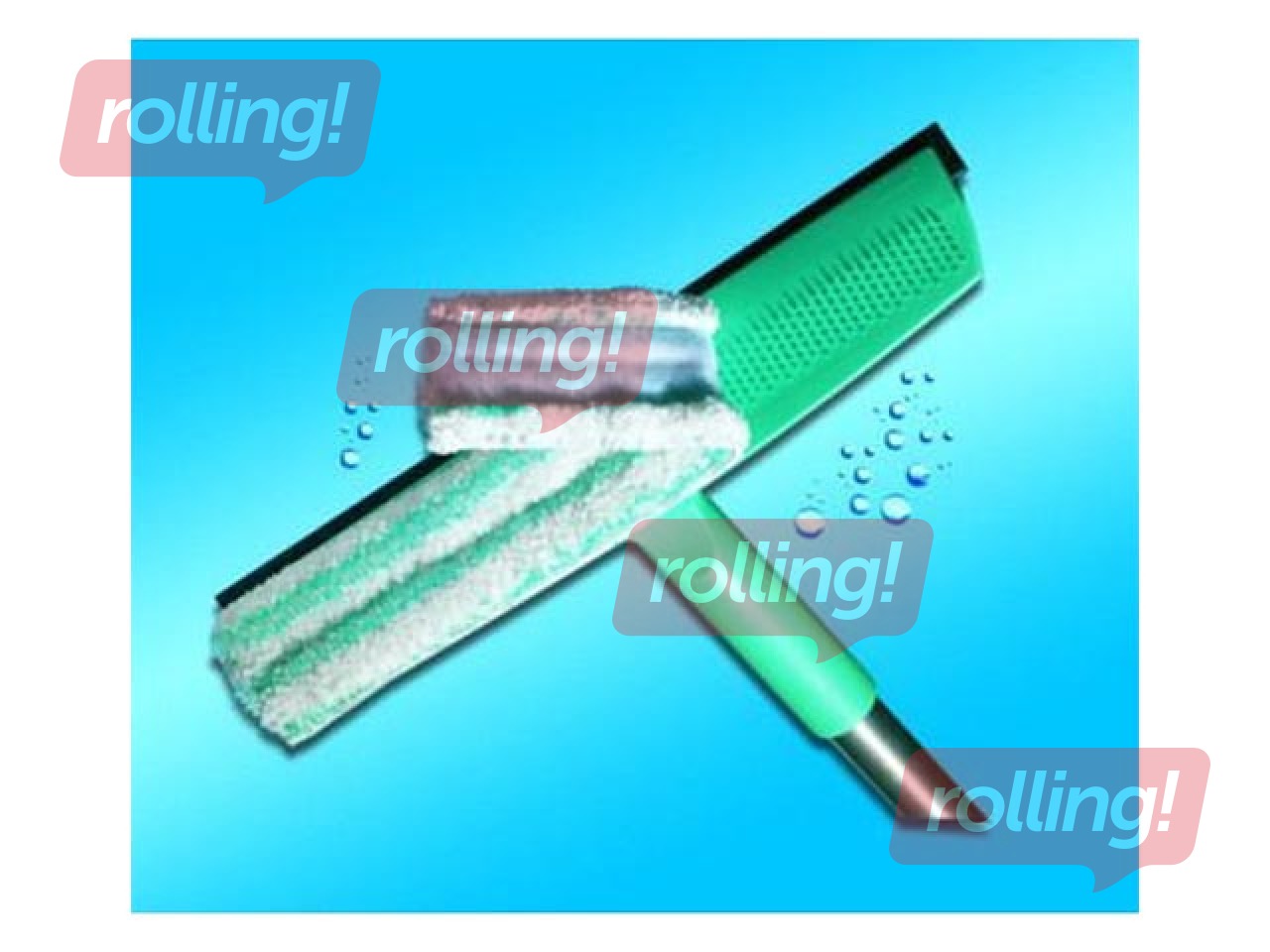 Logu birstes nomaināmā švamme 3in1 LEIFHEIT 33cm 