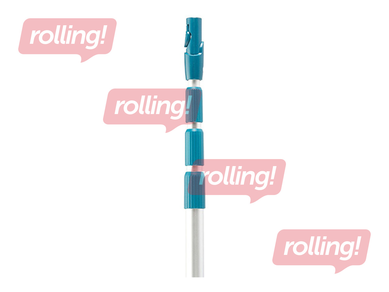 Teleskoopvarrega Leifheit,  alumiinium, 145-400cm