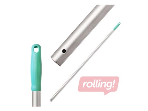 Aluminum handle, 140cm, green handle