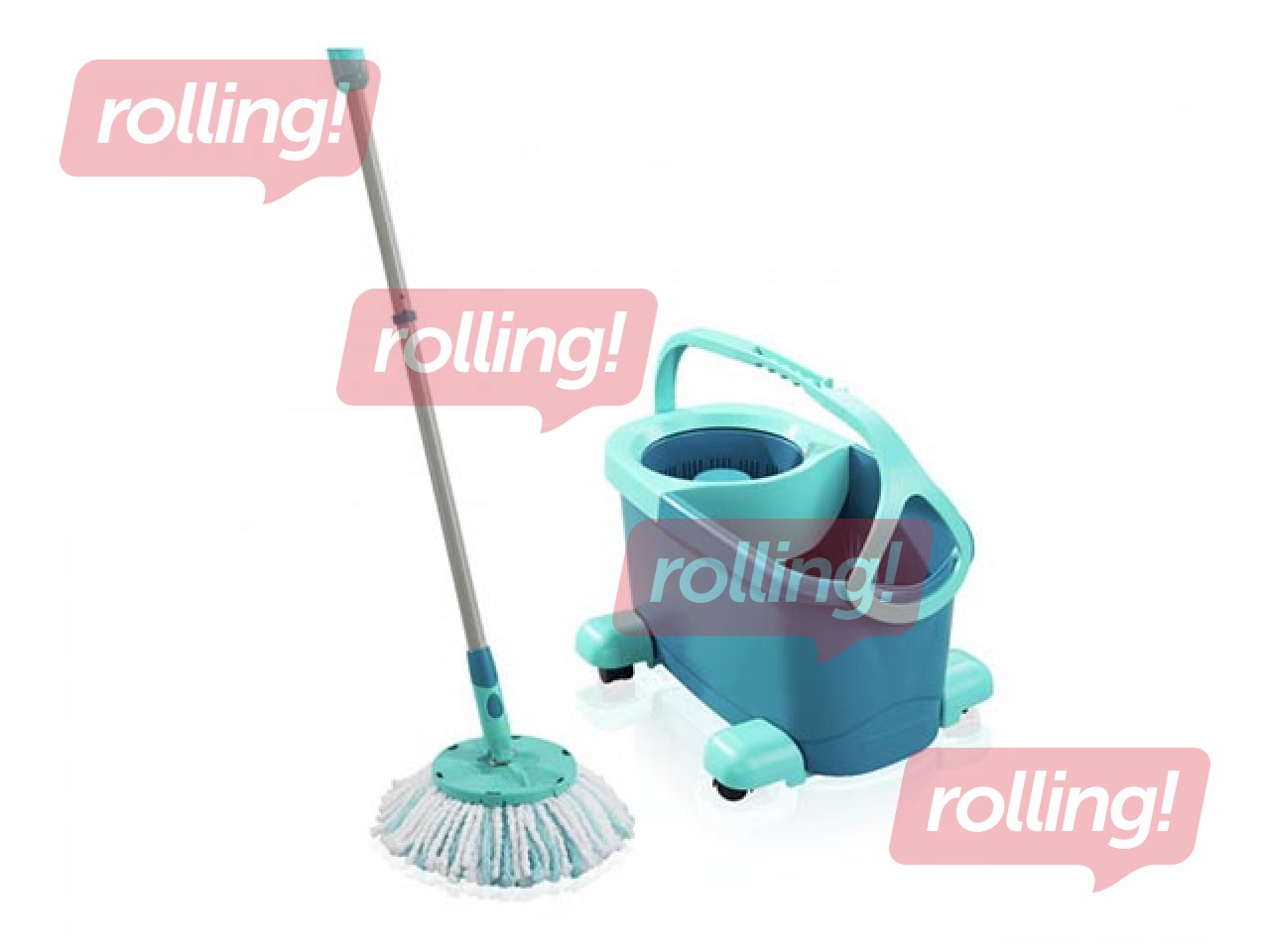 Põrandapuhastuskomplekt Leifheit, Clean Twist Disc Mop Ergo Mobile