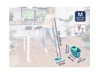 Põrandapuhastuskomplekt Leifheit, Clean Twist M Ergo