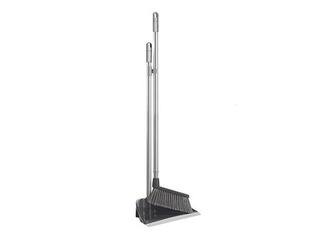 Birste ar liekšķeri HBC garā kātā, pelēka, 92cm