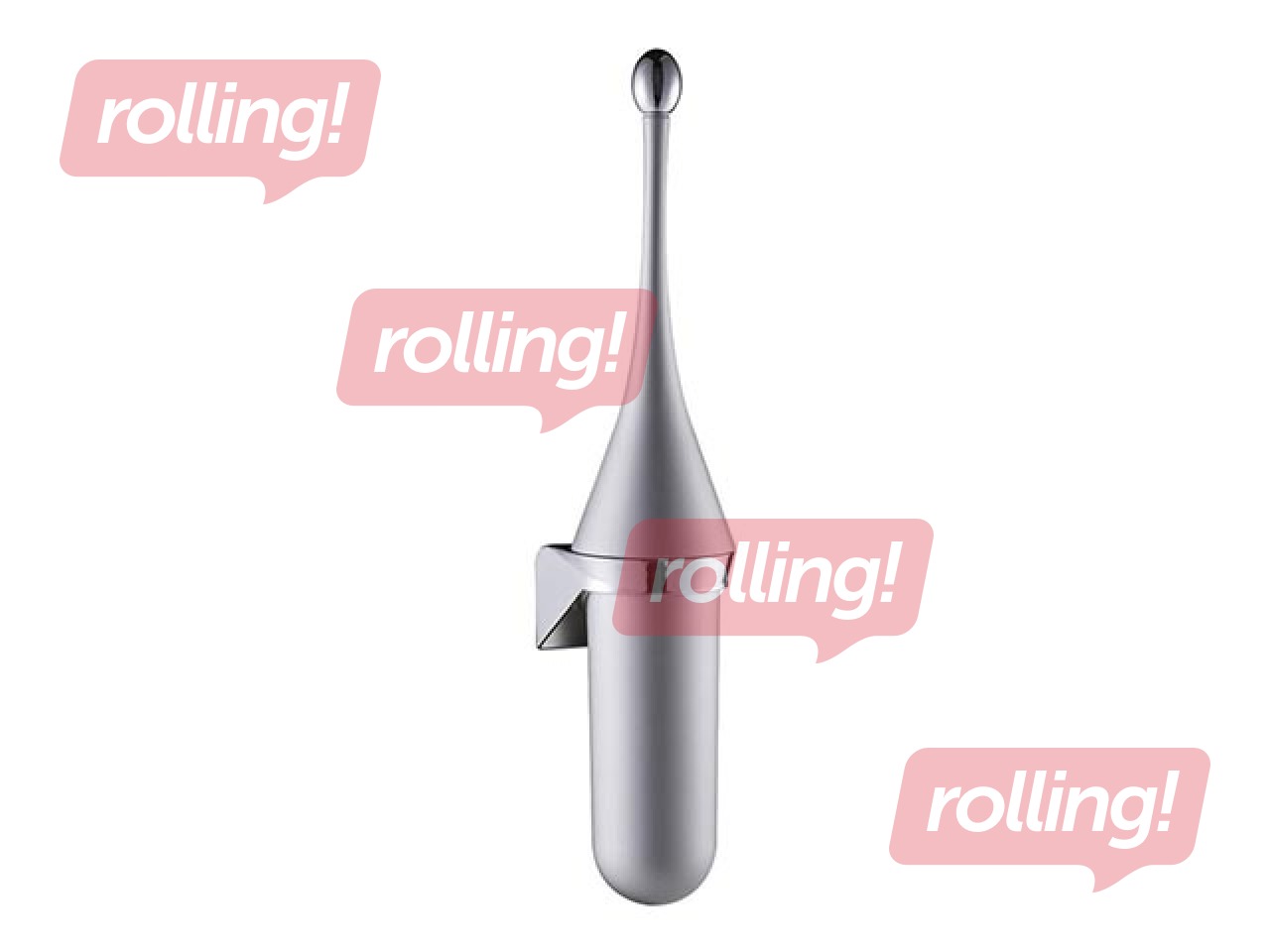 WC set, fixed to the wall