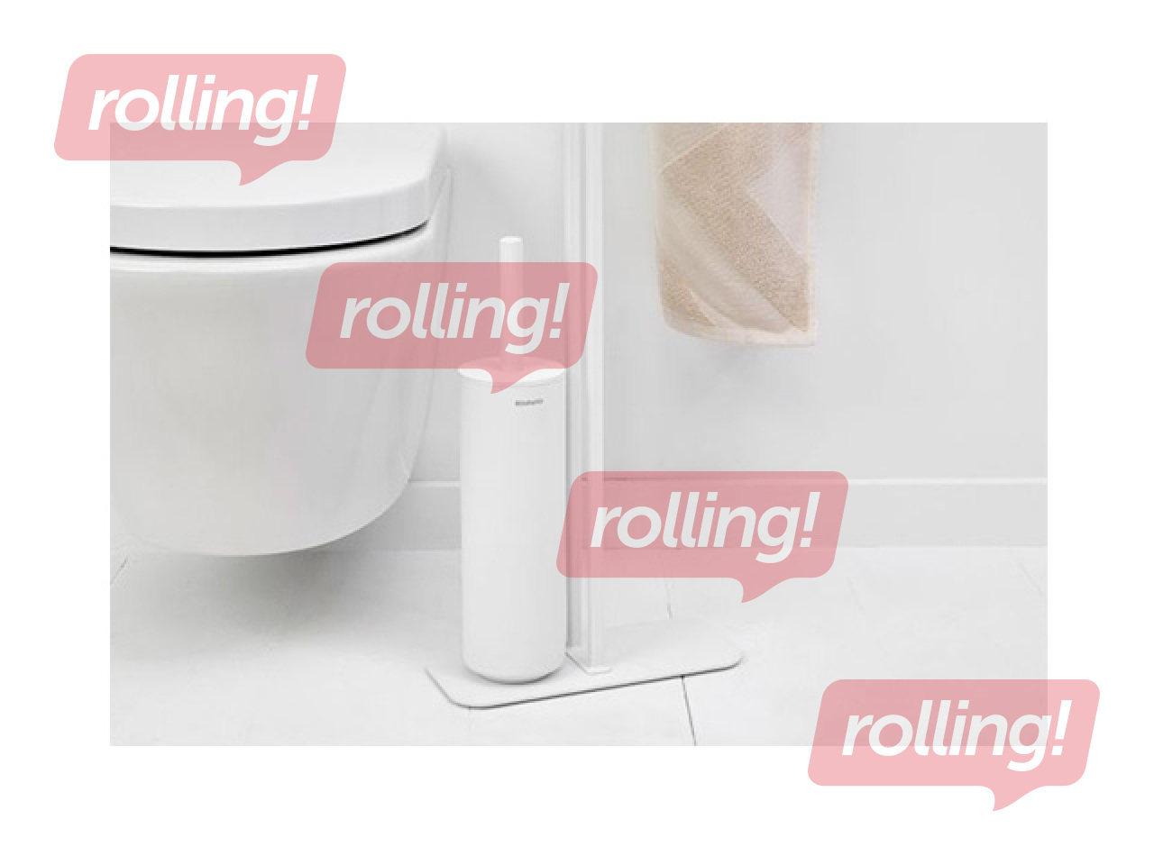 Toilet accessory stand Brabantia, MindSet, white