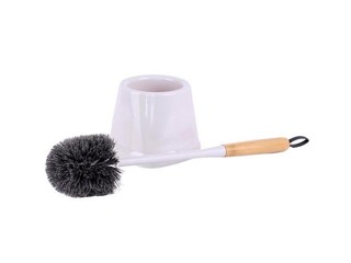 Tualetiharja komplekt TORO, Bamboo, plastikust