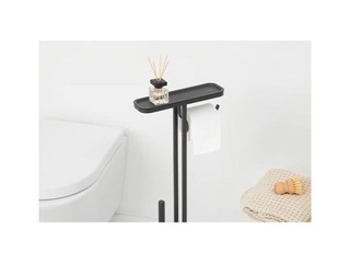 Tualetes piederumu statīvs Brabantia MindSet, melns