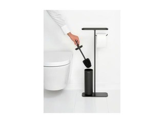 Tualetes piederumu statīvs Brabantia MindSet, melns