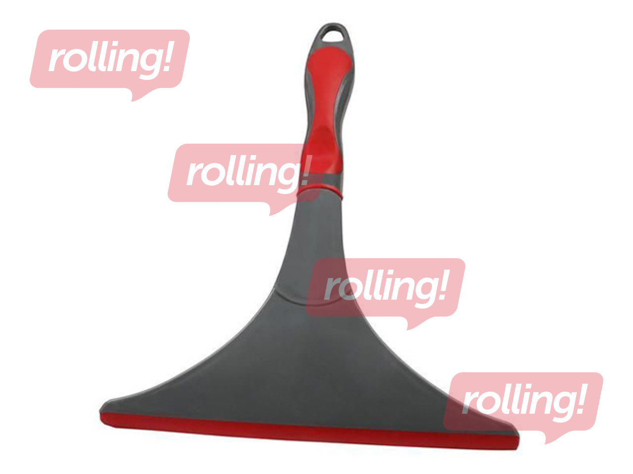 Скребок для окон Toro, красно-серый, 25см