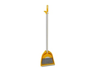 Medium-Handled Broom and Dustpan Set Karizma, Assorted Colors