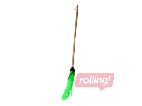 Outdoor broom Hortus, Round, Green, 150cm