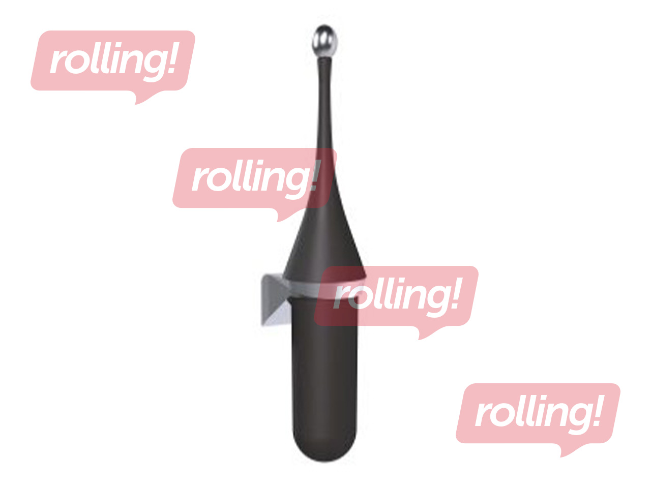 Tualetiharja Soft Touch, must