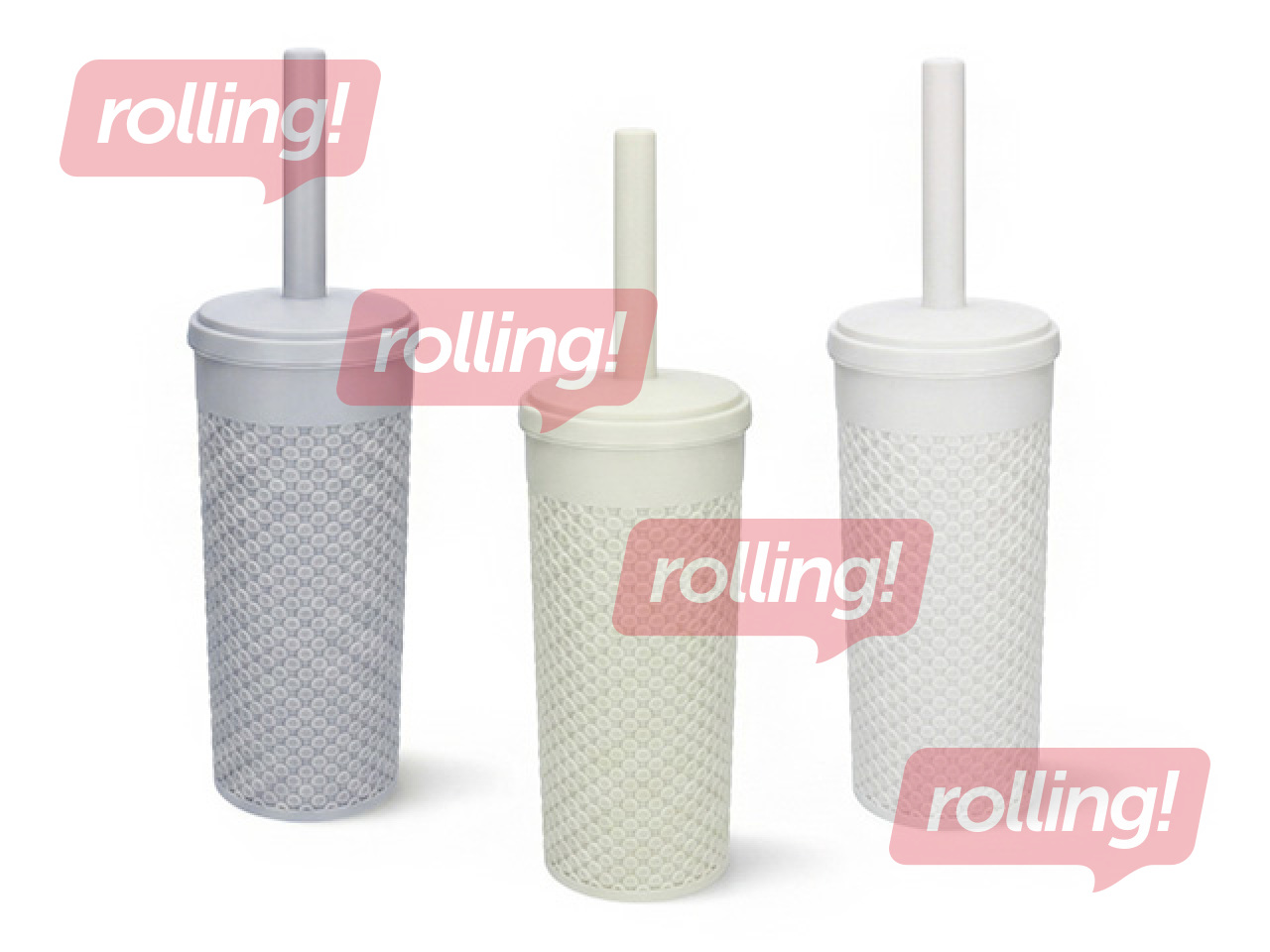 WC-hari Diamond, plast, eri värvid