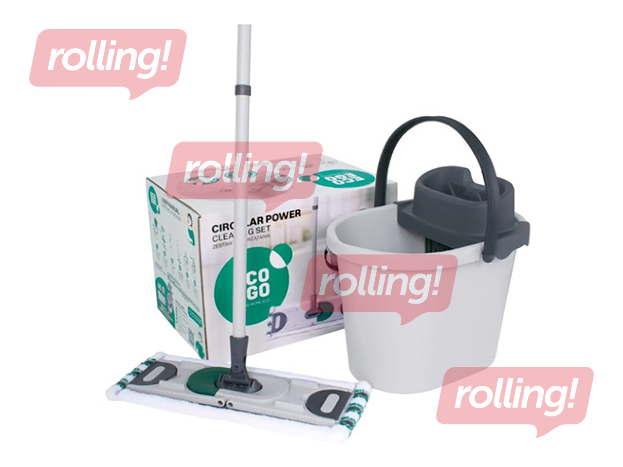 Põrandapuhastuskomplekt York Eco Ego, Power