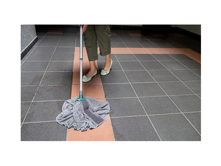 Mop York Eco Ego, Rubi Circular, microfiber, with telescopic handle, 130cm