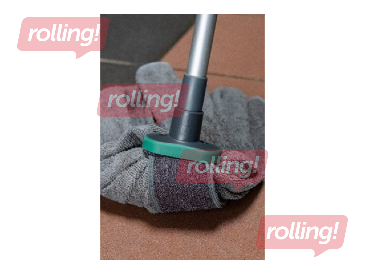 Mopp York Eco Ego, Rubi Circular, mikrokiud, teleskoopvarrega, 130cm