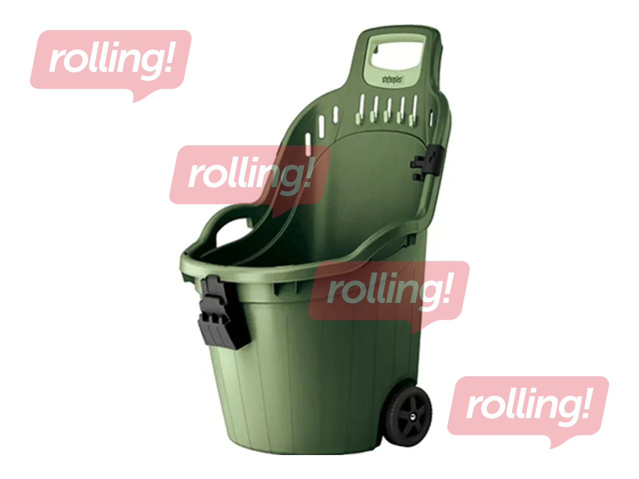 Garden cart Stefanplast Helpy Cart, green, 50l