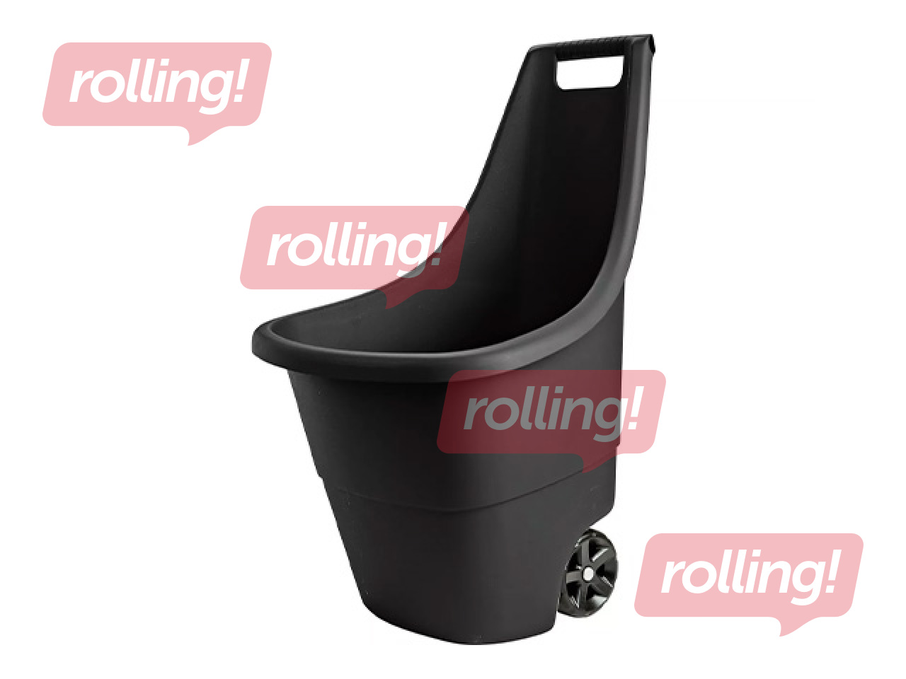 Aiakäru Keter Easy Go Breeze, must, 50l