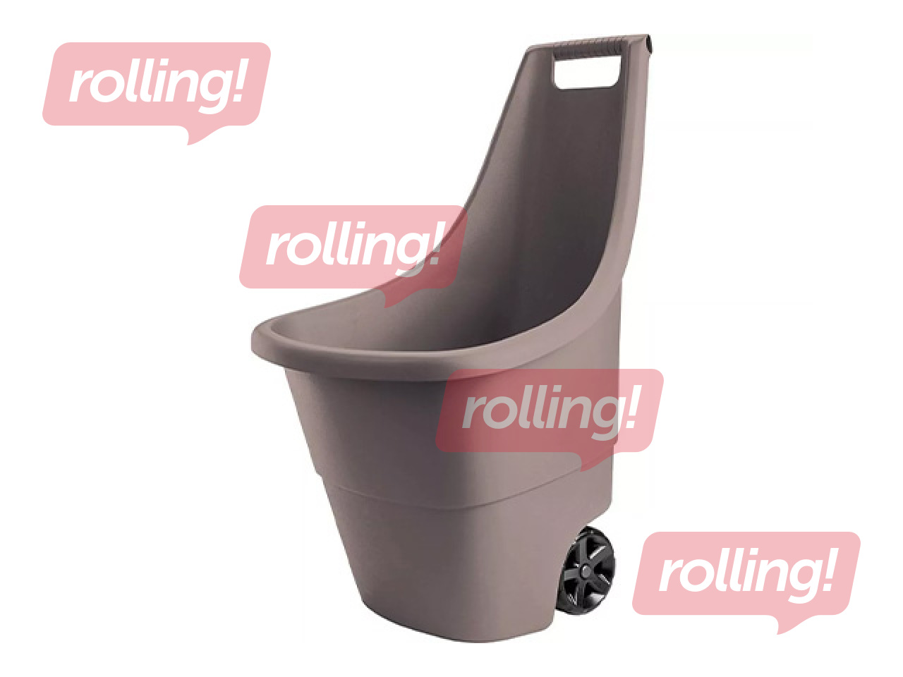 Dārza ķerra Keter Easy Go Breeze, bēša, 50l