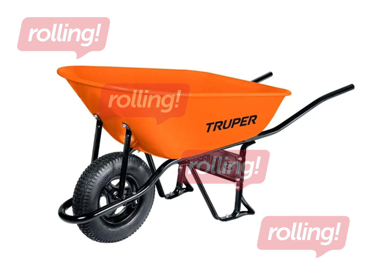 Садовая тачка Truper, грузоподъёмность 580кг, 118л