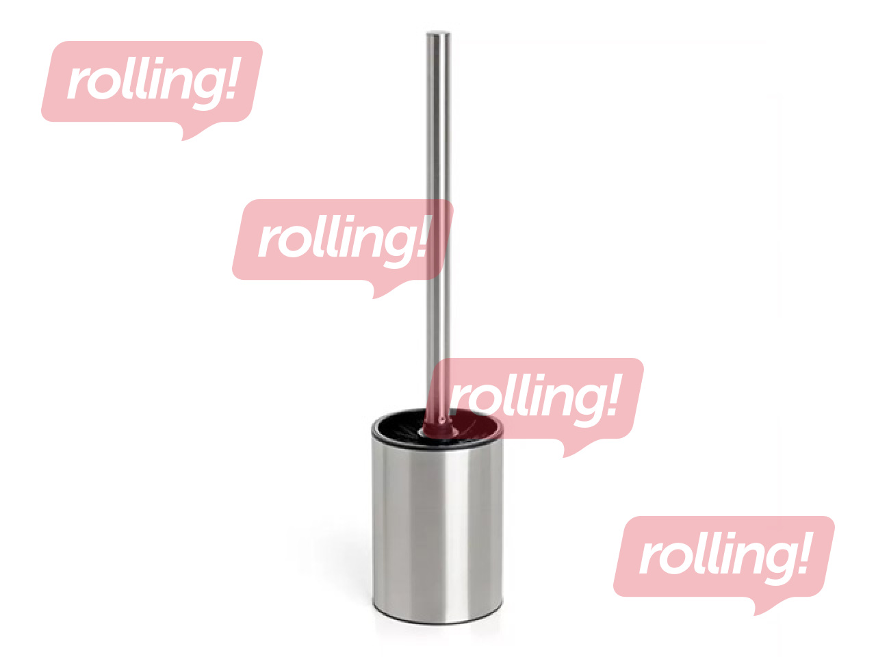 WC-hari Tatay Satin, hoidjaga, roostevabast terasest