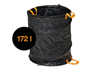 Садовый мешок Fiskars Solid, складной, черный, 172л