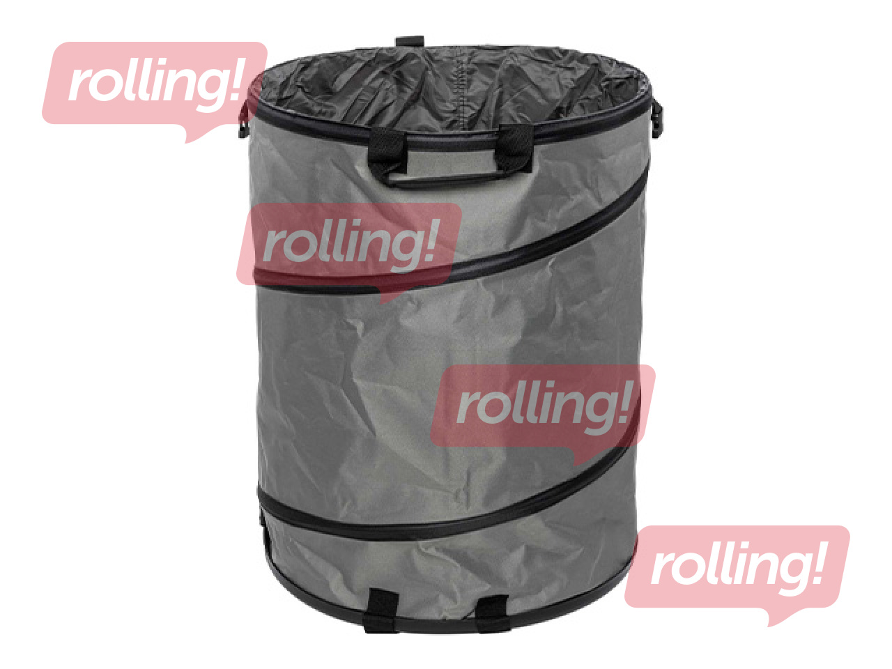 Dārza maiss Garden Center, salokāms, pelēks, 56x70cm, 150l