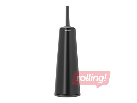 Toilet brush Brabantia with holder, black with black bristles