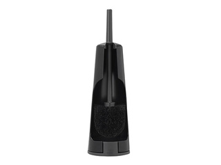 Toilet brush Brabantia with holder, black with black bristles