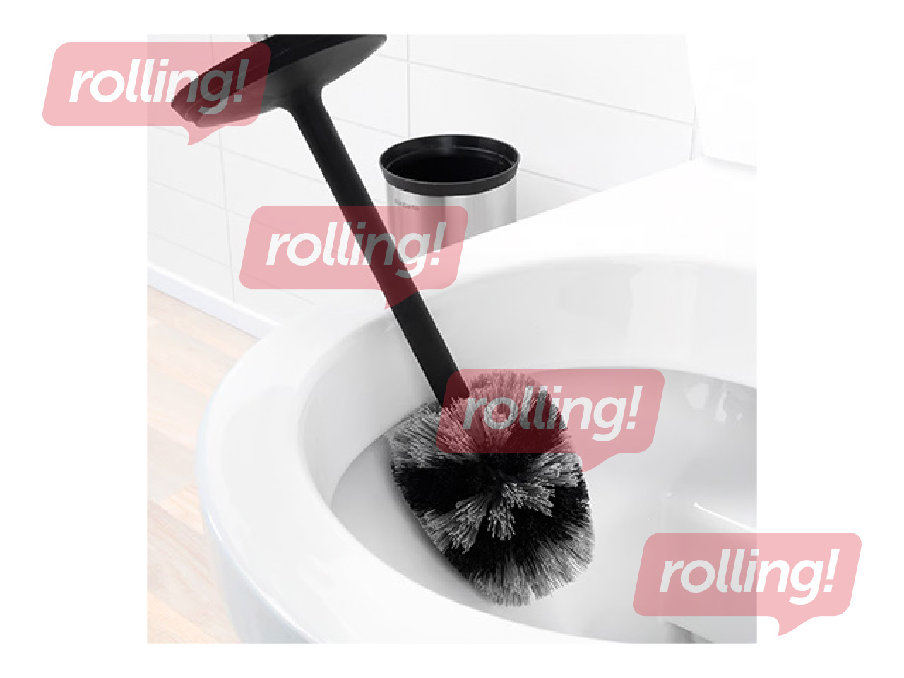 WC-hari Brabantia hoidjaga, metallist