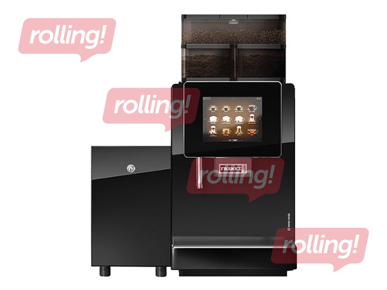 Kohvimasin Franke A600 MS EasyClean + KE200 EC külmik