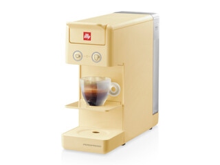 Capsule coffee machine Illy Y3.3, light yellow 