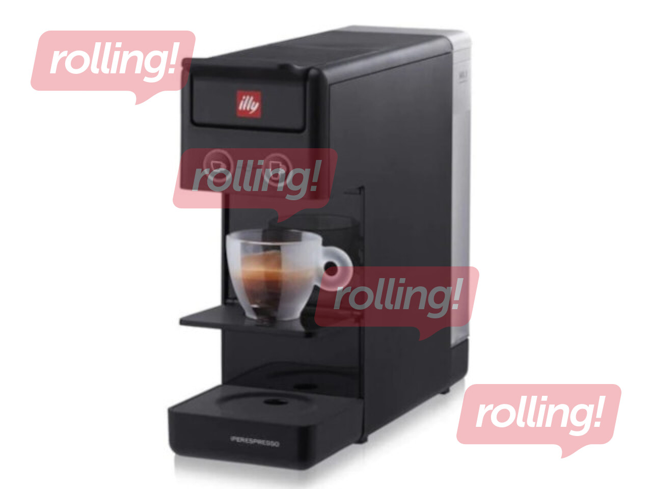 Capsule coffee machine Illy Y3.3, black 
