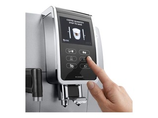 Кофемашина DeLonghi Dinamica Plus ECAM370.95.S, серебристый