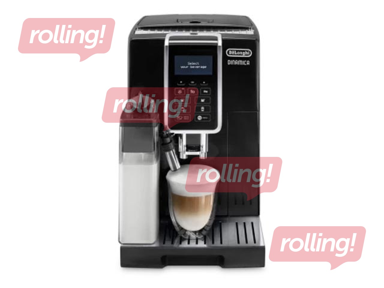 Coffee machine DeLonghi Dinamica ECAM350.55.B, black