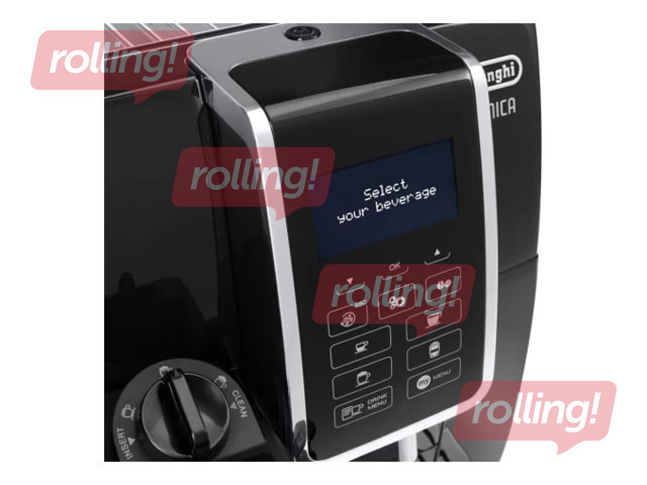 Coffee machine DeLonghi Dinamica ECAM350.55.B, black