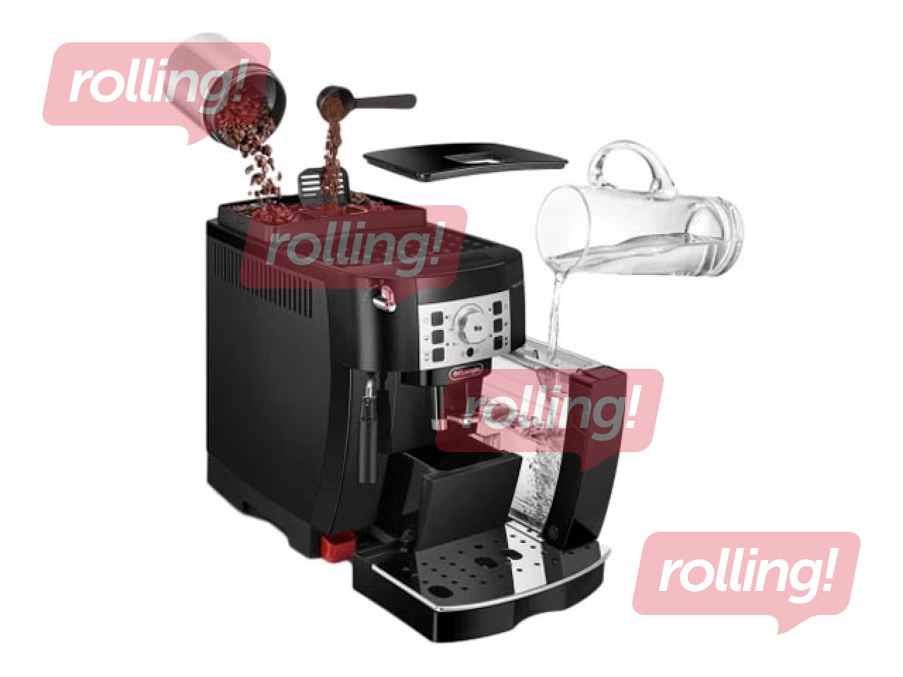Кофемашина DeLonghi ECAM22.112.B, черный