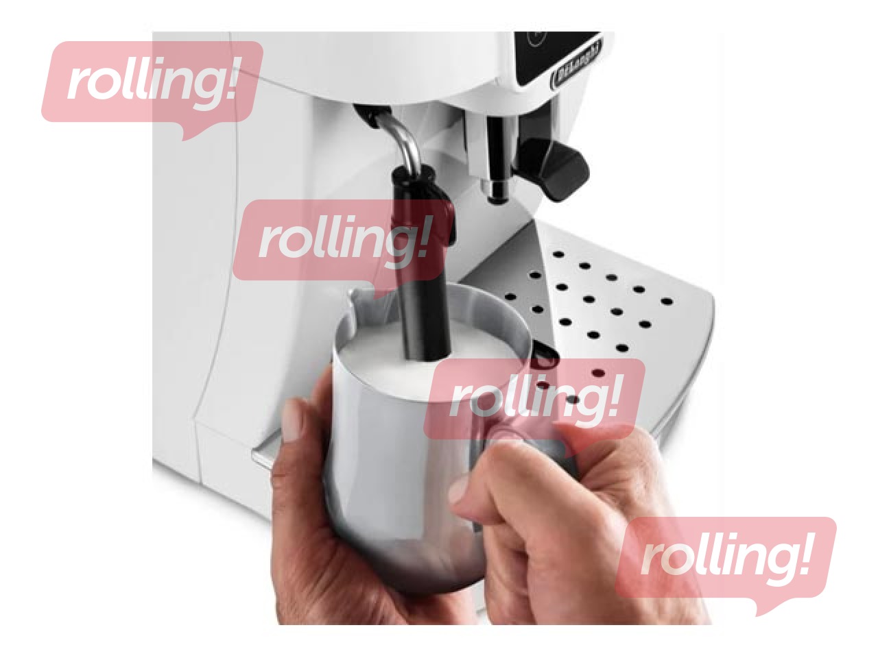 Кофемашина DeLonghi ECAM220.20.W, белая