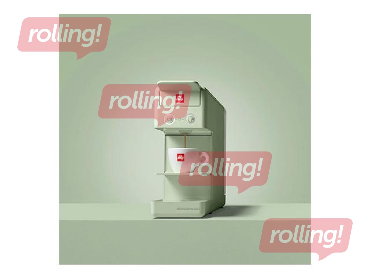 Kapselkohvimasin Illy Y3.3, heleroheline 