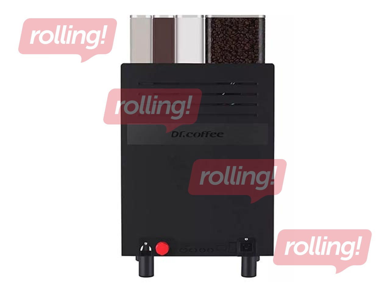 Professionaalne kohvimasin Dr. Coffee Coffee Center, must