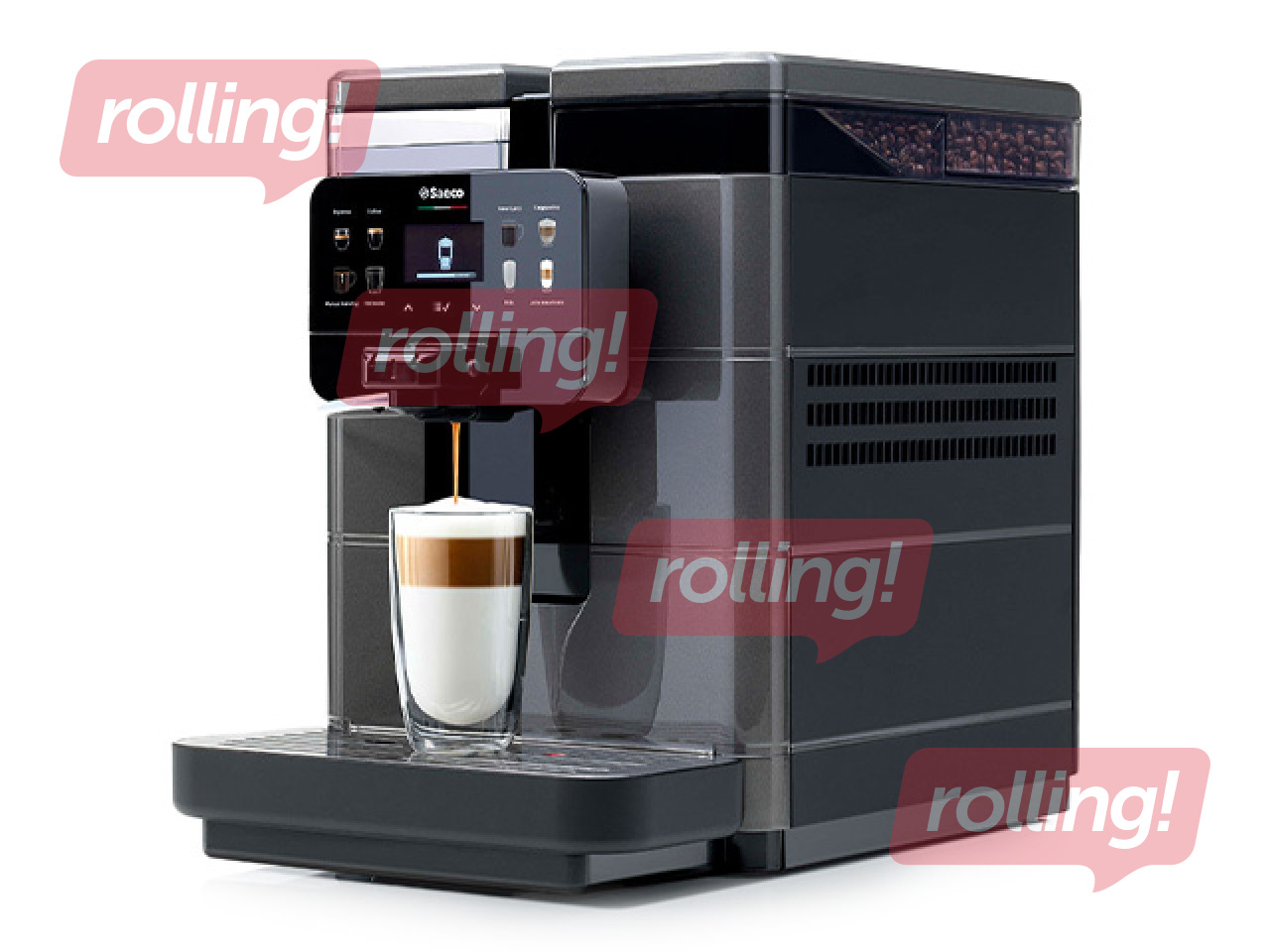 Kafijas automāts Saeco Royal OTC, melns